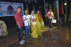 Sannidhya Bhuyan won 3rd prize in Singing Competition of Senior Group, 2014