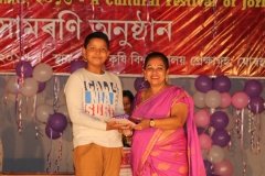 Ashotosh Borah won 2nd prize in Art Competition of Group-C, 2016