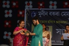 Tribujjal Prakash won 1st prize in the Singing Competition of Senior Group, 2017