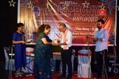 Felicitating the Judge of Polyphony Mr. Anirudha Baruah