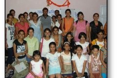 Amitabh Baruah Wester with our students, 2009