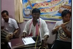Dulal Manki performing Jhumor, 2014